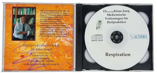 Preview: Respiration | Vorlesung für Heilpraktiker als CD