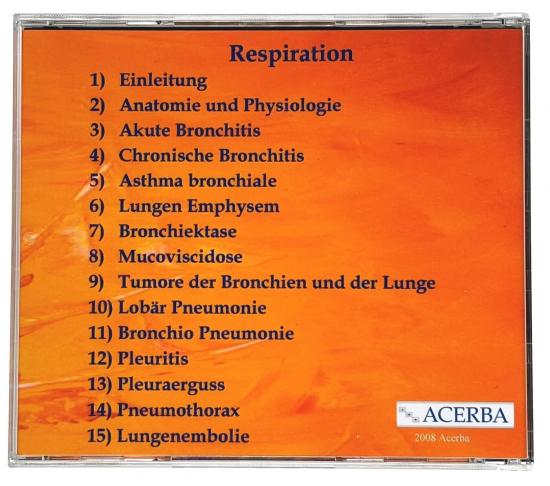 Preview: Respiration | Vorlesung für Heilpraktiker als CD