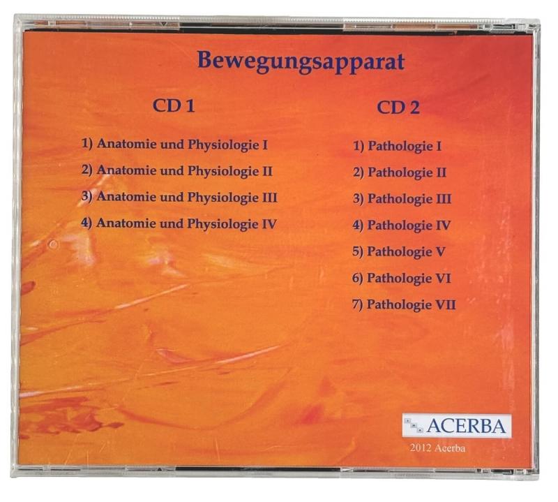 Bewegungsapparat | Vorlesung für Heilpraktiker als CD